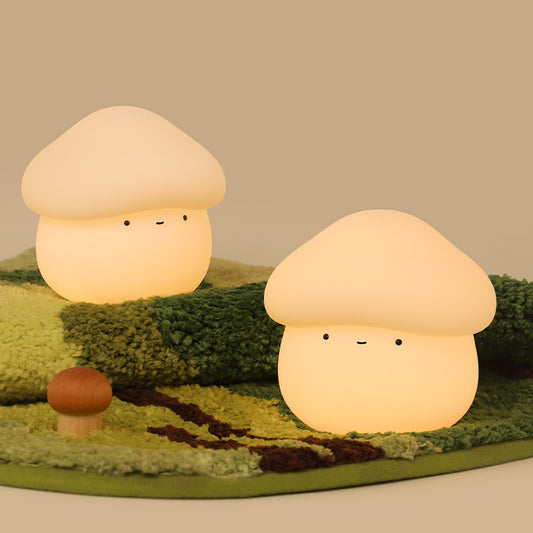 Cute Silicone Mushroom Night Lamp