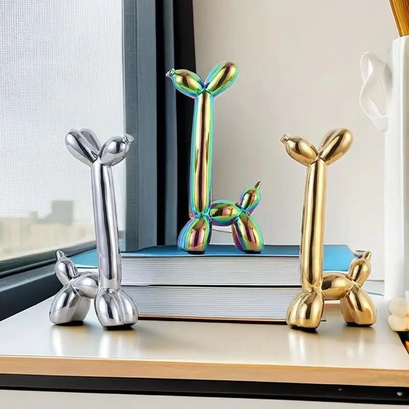 Long Neck Balloon Dog Sculpture